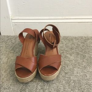 Tan wedges